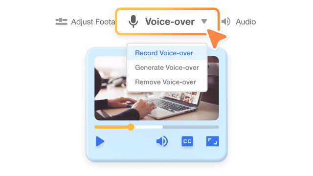 Add Voice-over
